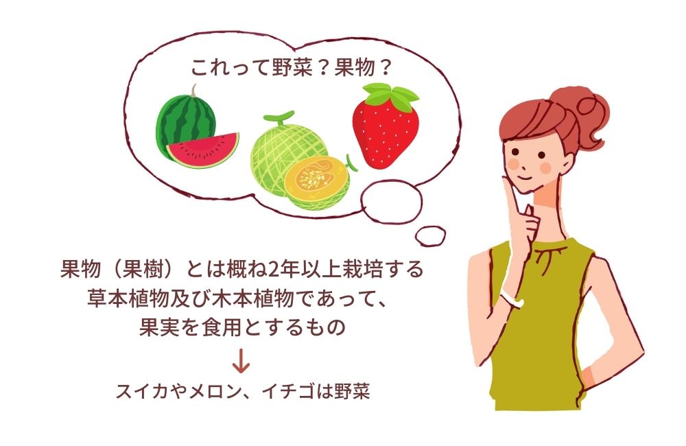 野菜とは何か その基礎知識 果物との違い 水と健康の情報メディア トリム ミズラボ 日本トリム